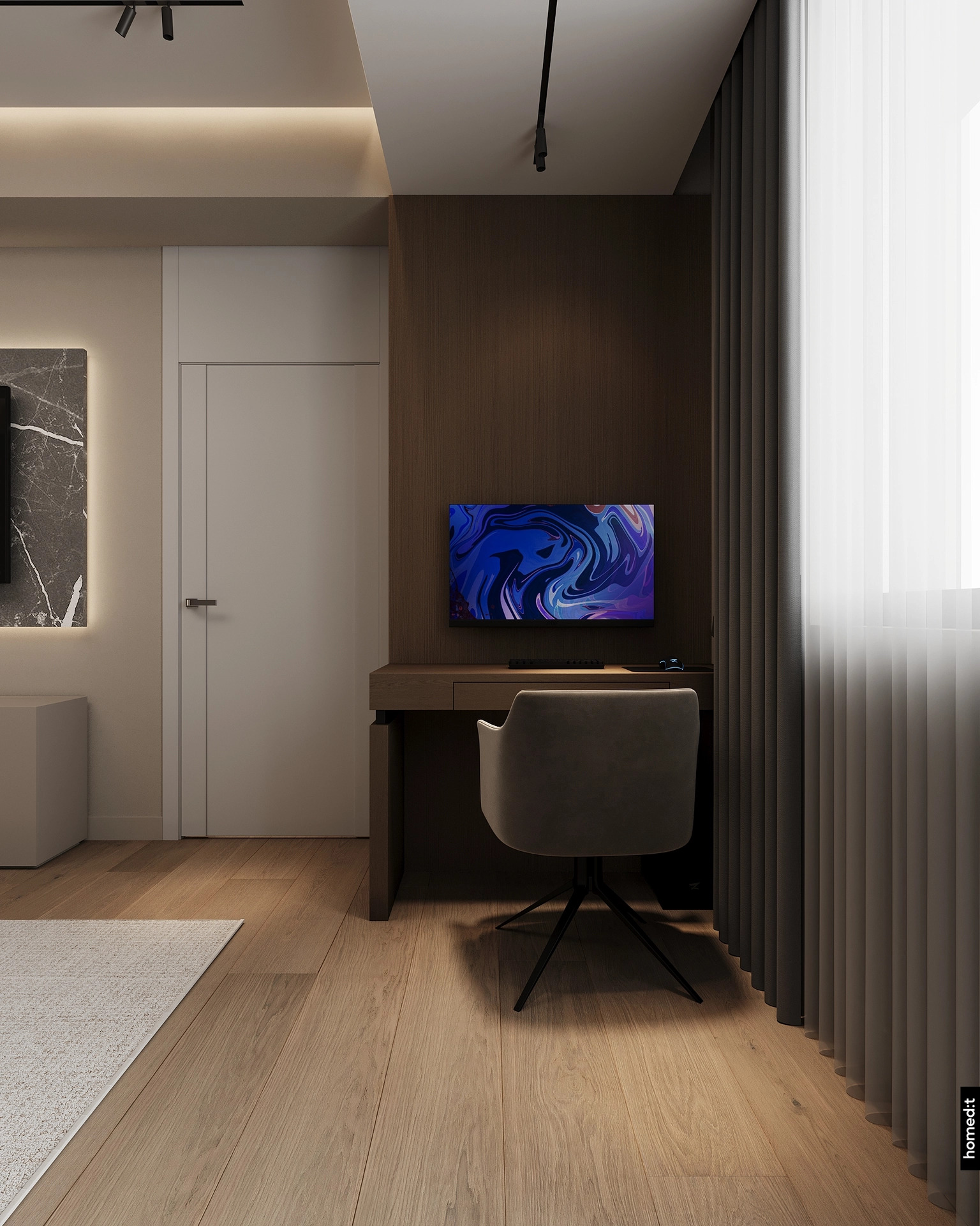 Дизайн интерьера 2 в ЖК House Mal Дизайн интерьера 2 в ЖК House Mal