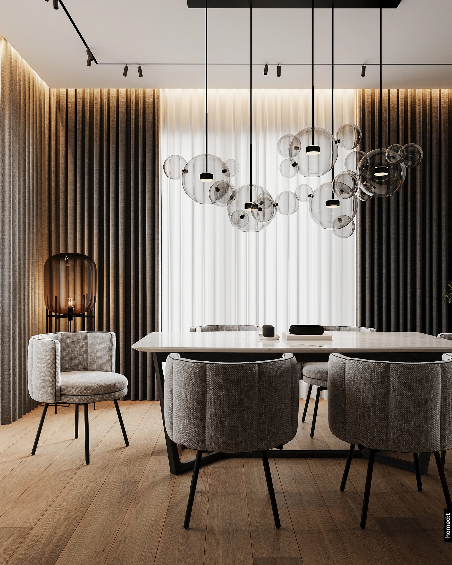 Дизайн интерьера гостиная 2 в ЖК House Mal Дизайн интерьера гостиная 2 в ЖК House Mal