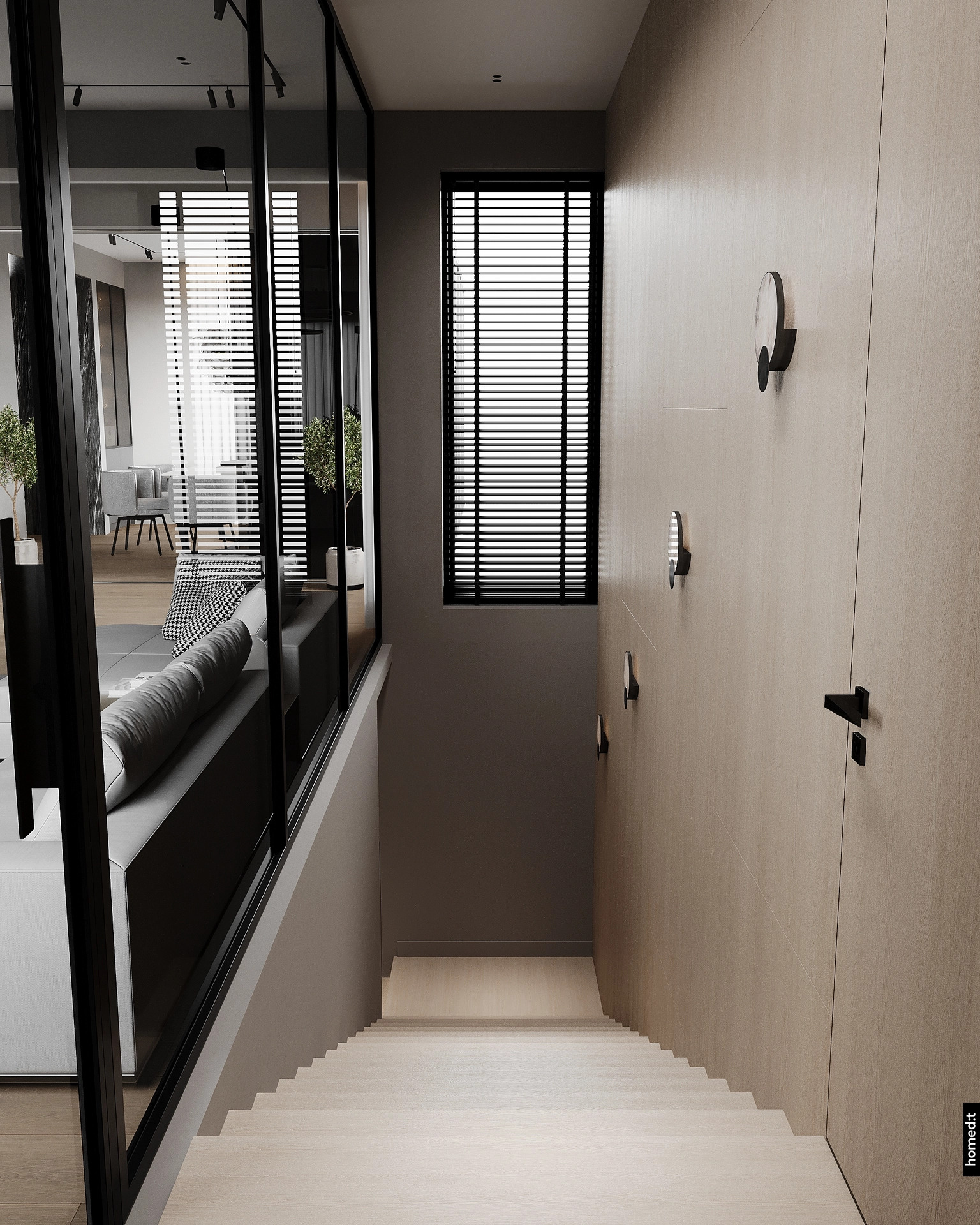 Дизайн интерьера прихожая 4 в ЖК House Mal Дизайн интерьера прихожая 4 в ЖК House Mal