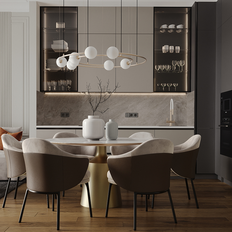 Неоклассика в ЖК Mirabad Avenue Неоклассика в ЖК Mirabad Avenue